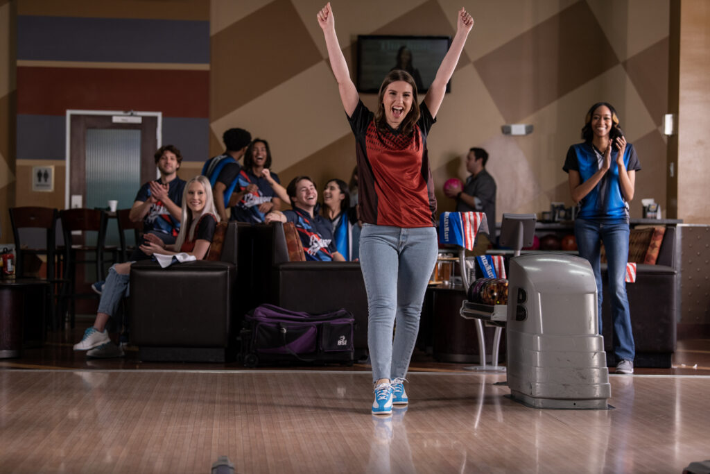 League bowlers at Madison Park Bowl